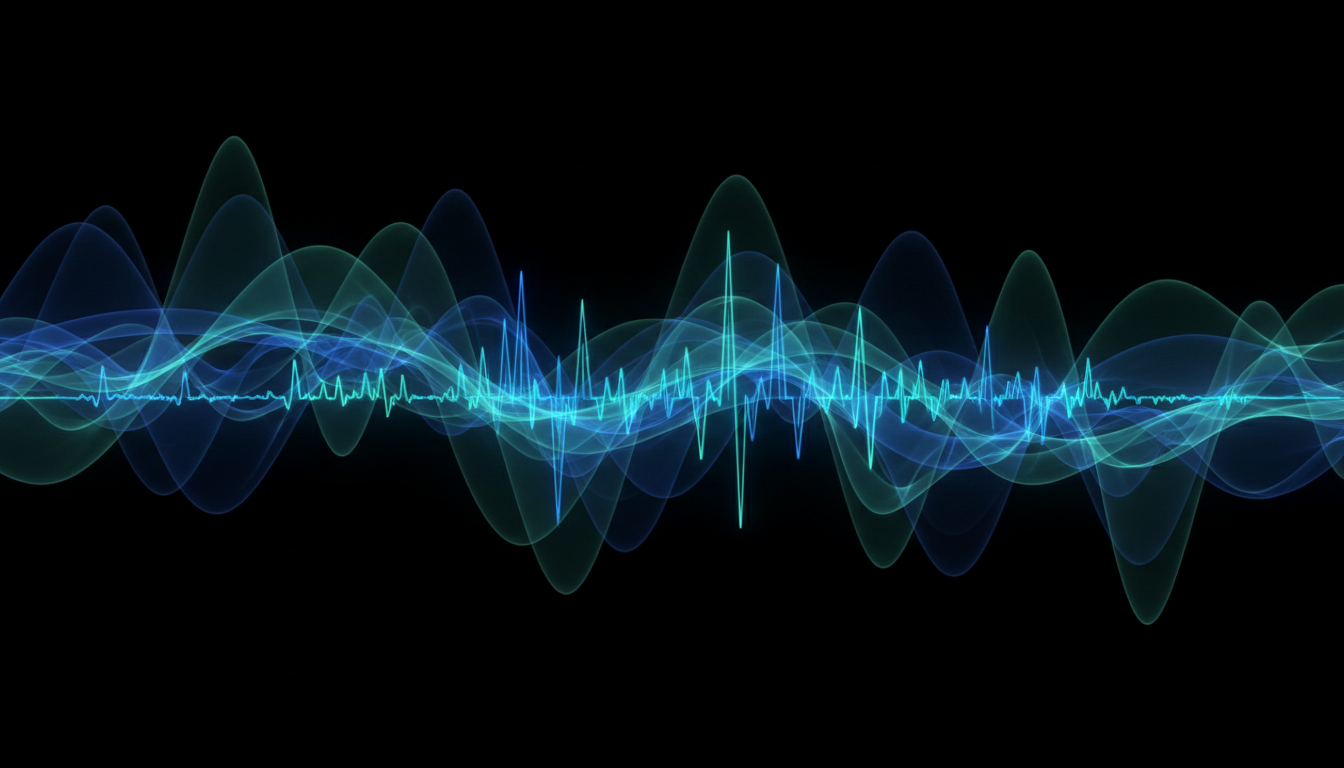 Abstract visualization of sharp wave-ripples electrophysiology recording